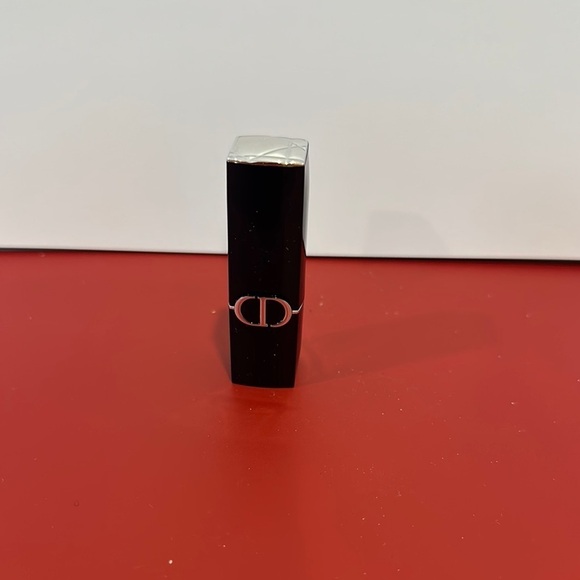 Dior Other - Dior Black Lipstick with Silver Accent small beige new